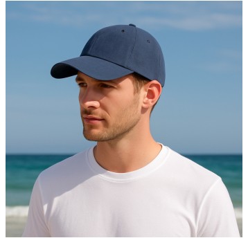 ODZ/CZAPKA Z DASZKIEM ZAMSZ GRANATOWA (25/500)