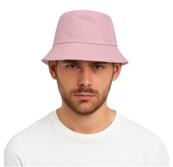 ODZ/KAPELUSZ, BUCKET HAT KOLOR RÓŻOWY (20/600)