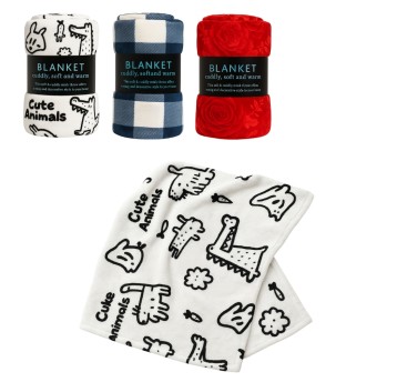 ODZ/KOC MIKRO WZORY RÓZNE 150x200cm. (10/100)