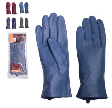ODZ/RĘKAWICZKI SKÓRZANE DAMSKIE MIX roz. XL (100)