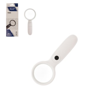 OPT/LUPA 2 LED śr.60mm. na BATERIE (120/360)