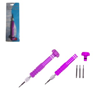 OPT/ŚRUBOKRĘT PRECYZY. DO OKULAR. 13cm. FIOLET