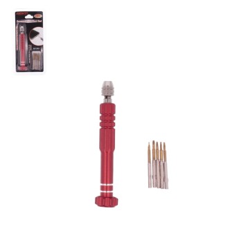 OPT/ŚRUBOKRĘT PRECYZY.DO OKULAR. CZERWONY (480)