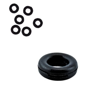 OPT/STOPER DO OKULARÓW SILIKON KOŁO CZARNE