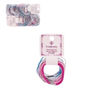 OZD/GUMKI DO WŁOSÓW KPL. 16szt. KOLOR (10/10/100)