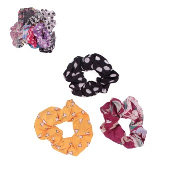 OZD/GUMKI DO WŁOSÓW Opak.12szt. WZORY MIX (12/500)