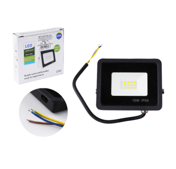 REFLEKTOR LED ZIMNY BIAŁY 10W IP66
