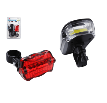 ROW/LAMPKA ROWEROWA LED na BATERIE P+T (120)