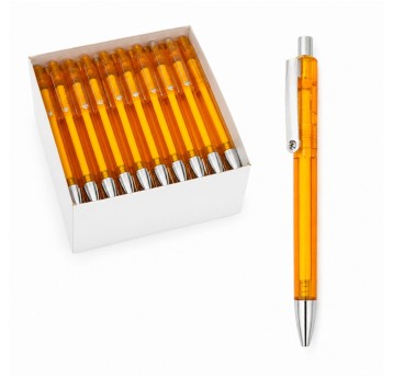 SZK/DŁUGOPIS ELEGANT Z Tw. Szt. LUZ ŻÓŁTY (50)