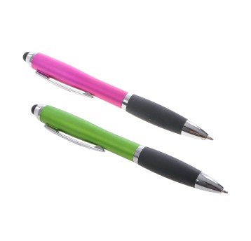 SZK/DŁUGOPIS PLASTIKOW róż TOUCH PAD10639208 (50)