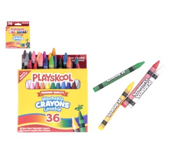 SZK/KREDKI ŚWIECOWE Kpl.36szt. dł.9cm.(24/192)