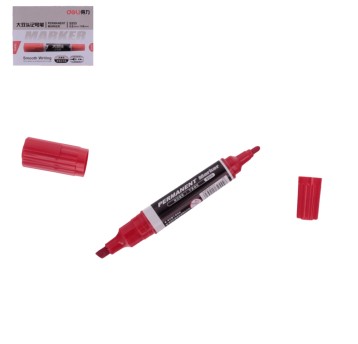 SZK/MARKER PERM. 2 STRONNY CZERWONY (10/120/960)