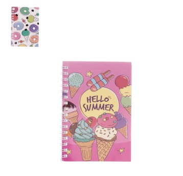SZK/NOTES NA SPIRALI LODY MIX (10/480)