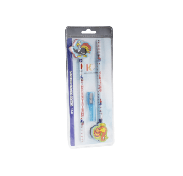 SZK/OŁÓWEK Z GUMKĄ PTAKI kpl.2 +ostrz. (24/288)