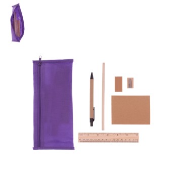 SZK/PIÓRNIK EKO FIOLET z WYPOSAŻ 6 Eele. (50/100)