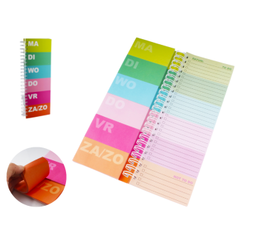 SZK/PLANNER Z KARTECZKAMI wym. 30x13cm (4/40)