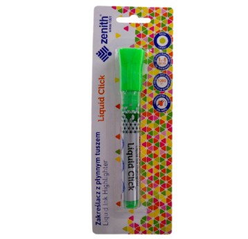 SZK/ZAKREŚLACZ Z PŁYNNYM TUSZEM ZENITH-ZIELON(24)