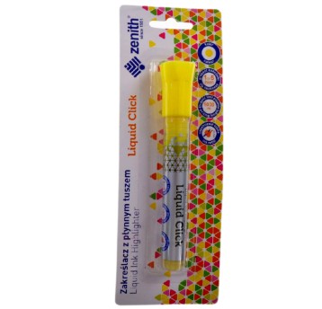 SZK/ZAKREŚLACZ Z PŁYNNYM TUSZEM ZENITH-ŻÓŁTY (24)