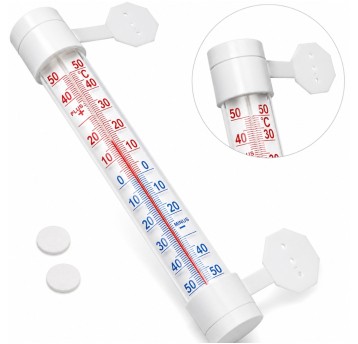 TER/TERMOMETR ZWENĘTRZNY SZKLA.MAŁY 21cm (60/360)