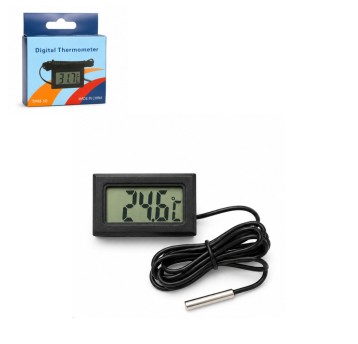 TERMOMETR LCD WYŚWIETLACZ Z SONDA TPM-10 (500)