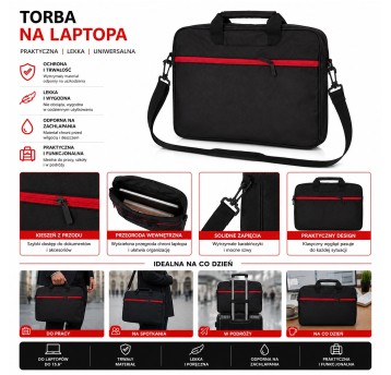 TOR/TORBA NA RAMIE, NA LAPTO.CZAR.40x31x7(10/120)