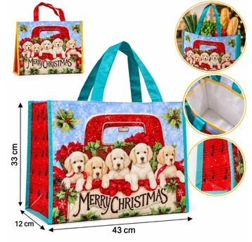 TOR/TORBA NA ZAKUPY MOCN 33x43x12 CHRIST (10/1400)