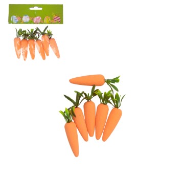 WIE/DEKORACJA MARCHEWKI z Tw.Szt. Opak.6szt. (900)