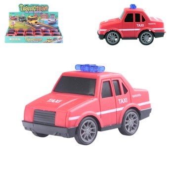 ZAB/AUTKO Z NAPĘDEM WZÓR TAXI dł.10cm. (12)