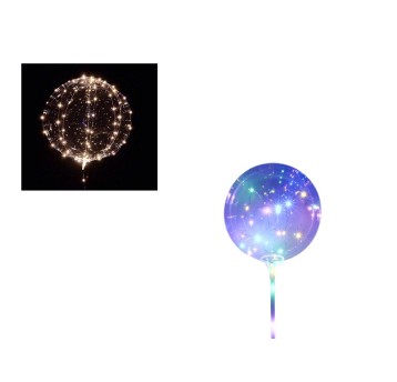 ZAB/BALON LED NA BATERIE Z UCHWYTEM kpl. (50)