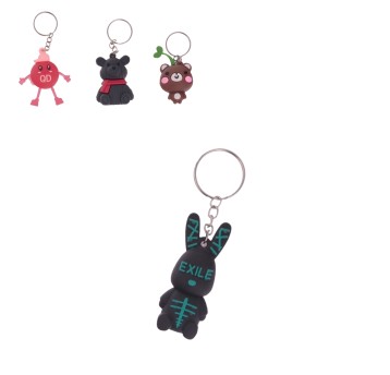 ZAB/BRELOK DO KLUCZY + GUMOWA ZAWIESZKA FIGURK(50)