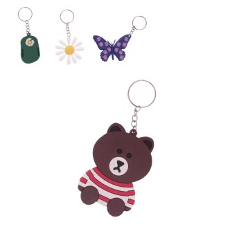 ZAB/BRELOK DO KLUCZY + GUMOWA ZAWIESZKA MIX (50)