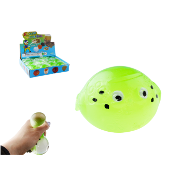 ZAB/GNIOTEK TRANSPARENTNY ŻABA dł.7cm (12/288)