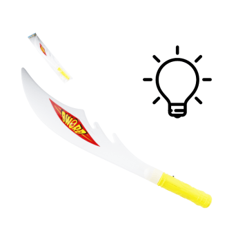 ZAB/MIECZ ŚWIETLNY na bat. dł.46cm 3 tryby (480)