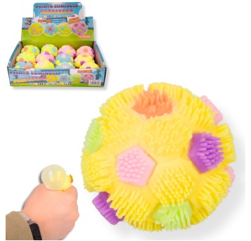 ZAB/PIŁKA PAST ŚWIECĄCA Z KOLCAMI śr.7cm. (12/288)