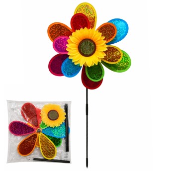 ZAB/WIATRAK OGRODOWY KWIATEK PIK dł.45cm (1/120)