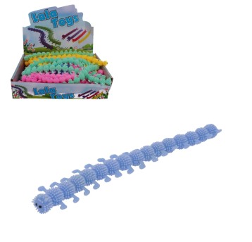 ZAB/ZWIERZATKO GUMOWE DŁUGIE GĄSIENI Cena1szt.(40)