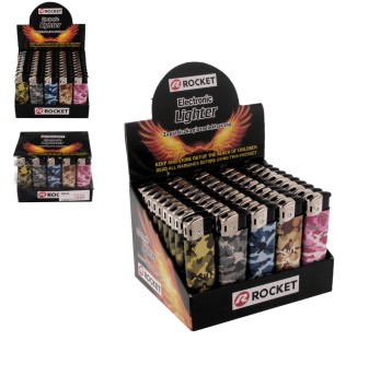 ZAPALNICZKA PIEZO OKLEJKA wzór PSY ROCKET (50)