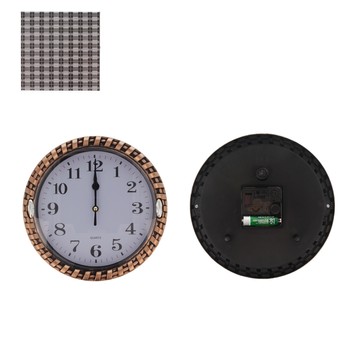 ZEGAR ŚCIENNY OKRĄGŁY RETRO śr.21cm. (60)
