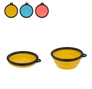 ZWI/MISKA DLA ZWIERZĄT SYLIKON ROZKŁADANA (10/80)