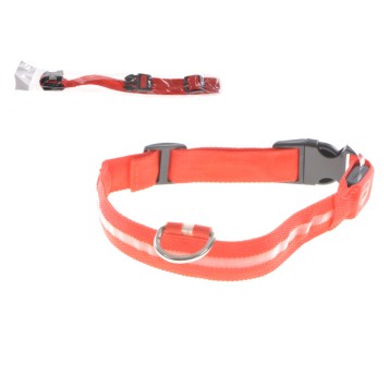 ZWI/OBROŻA DLA ZWIERZĄT PD8334 CZERWONA ŚWIECĄCAXL