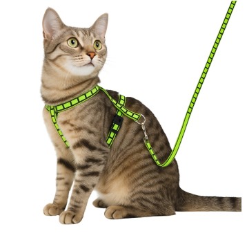 ZWI/SMYCZ Z OBROŻĄ DLA KOTA Wzór ODBLASK (12/240)