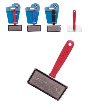 ZWI/SZCZOTKA DLA PSA METALOWA KOŃCÓWKA (12/240)