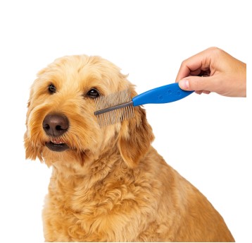 ZWI/SZCZOTKA DLA ZWIERZAKA 2 STRONNA METAL (360)