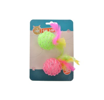 ZWI/ZABAWKA DLA KOPiłk.z piórk Kpl.2szt(12/24)