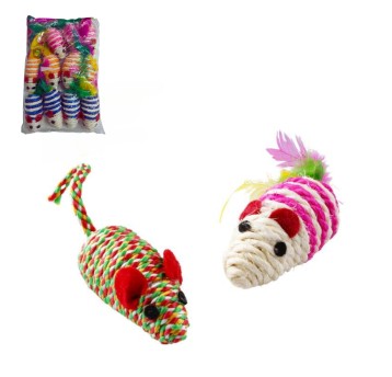 ZWI/ZABAWKA DLA KOTA MYSZ MIX (12/1200)